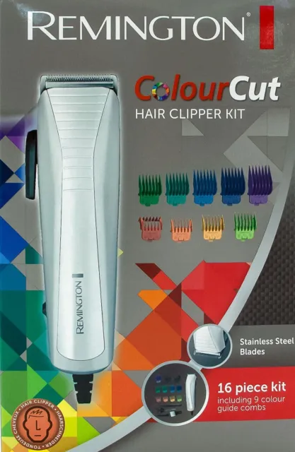 REMINGTON Haarschneider HC5035 ColourCut Haarschneidemaschine 9 Aufsteckkämme