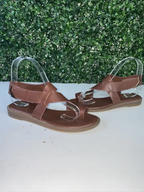 NWOB Franco Sarto Gess Amber Le Sandal Brown Size 6M