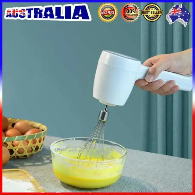 AU- CORDLESS HAND Mixer Electric 5 Speed USB Rechargeable Hand Mixer Baking  Tool $26.59 - PicClick AU