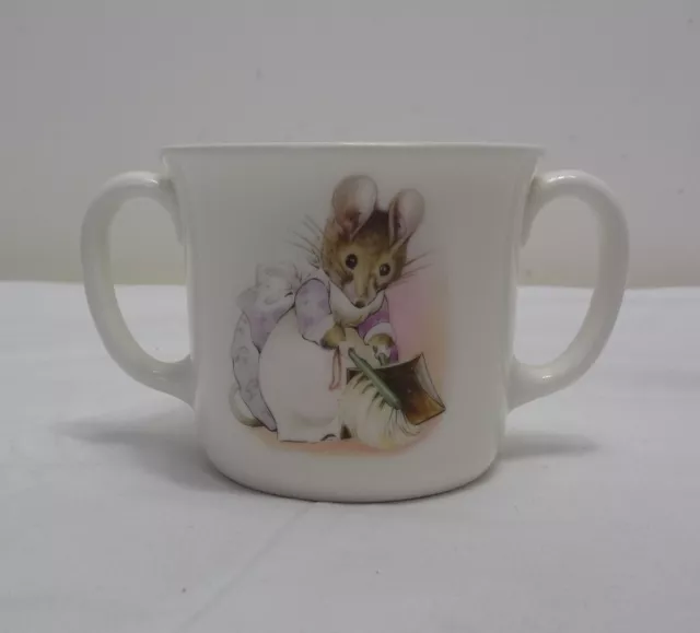 Royal Albert Beatrix Potter Hunca Munca Double Handle Cup Mug - Thames Hospice 3