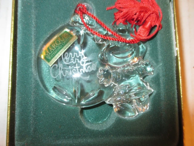 Marquis Waterford Peanuts Collection Lucy Crystal Christmas Ornament