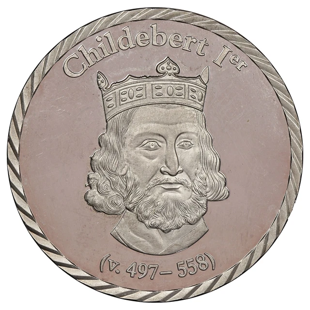 FRANCE - MÉDAILLE Childebert Ier - Roi de Paris - Reader's Digest ...