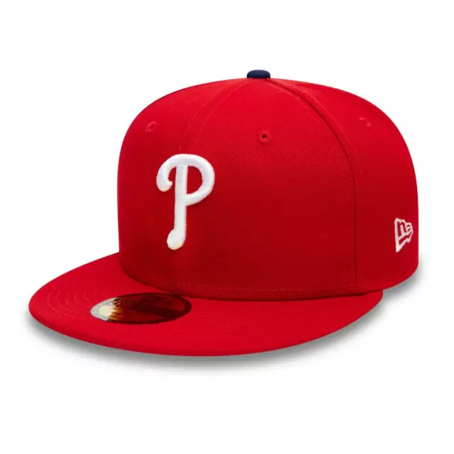 New Era Philadelphia Phillies Authentic on Field Red 59Fifty Cap 12593076-738