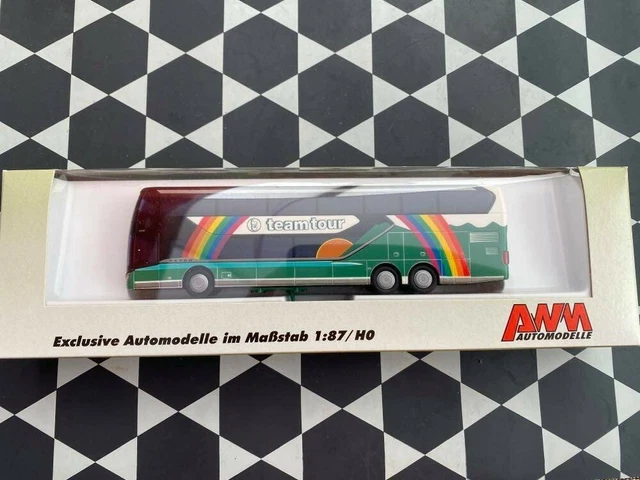 AUTOCARS SETRA S431DT Car Jaune AWM 1/87 HO Bus EUR 49,99 - FR