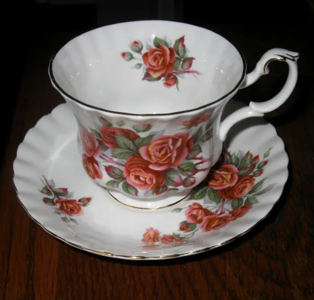 Lovely Royal Albert Centennial Rose Cup & Saucer Marked Ex Cond