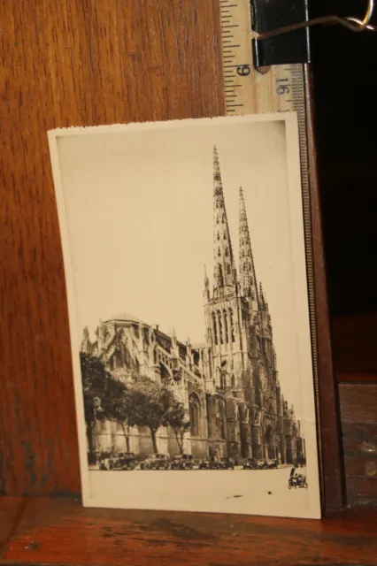 Antique Postcard La Douce France Bordeaux Cathedral Saint Andre