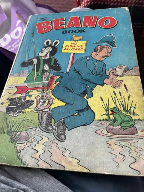 The Beano Book 1955 'Rare' Dc Thompson & Co 'Biffo The Bear'