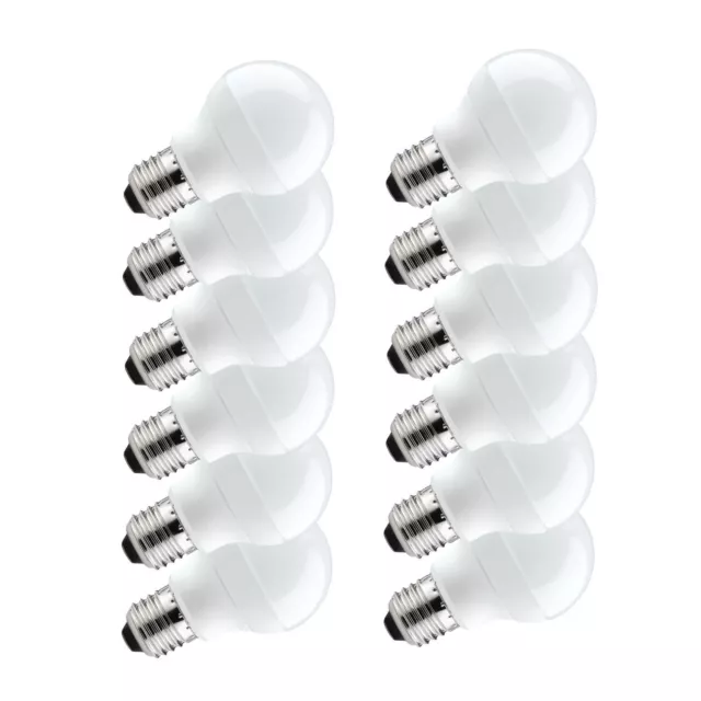 12er Set Paulmann LED Ampoule E27 7W 2700K 470 Lumen Blanc Chaud Donne 40W