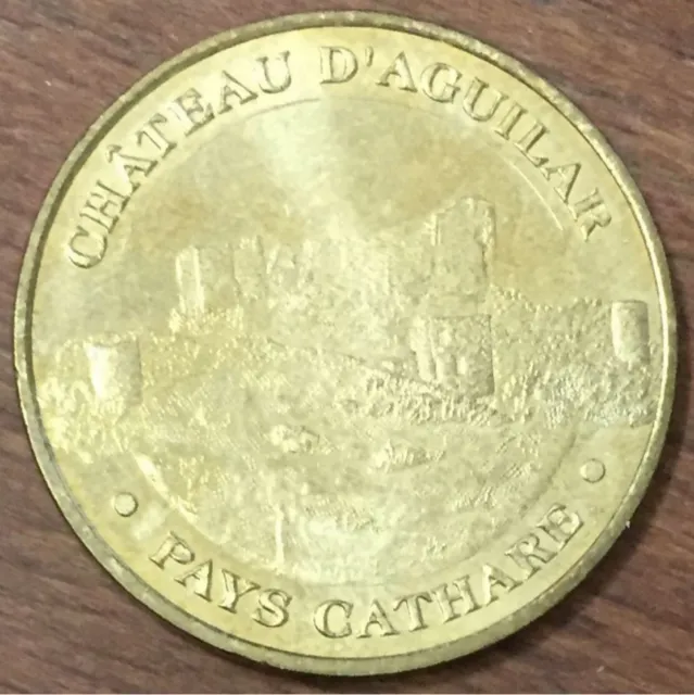 Mdp 2009 Château D'aguilar Monnaie De Paris Jeton Touristique Tokens Medals Coin