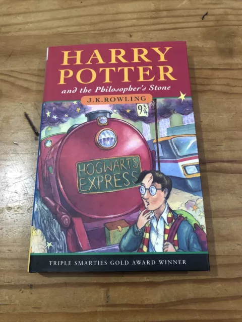 Harry Potter And The Philosopher's Stone 1st Edition Plus Set Of 4 , All Signed