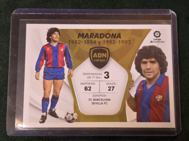 Panini La Liga Este 2021 2022 Diego Maradona ADN La Liga Sticker #19