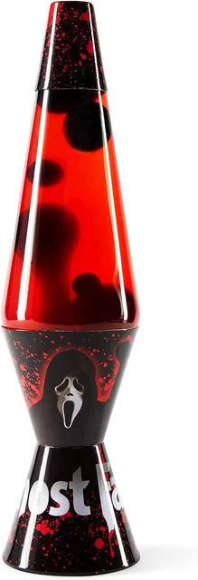 Spencer'S Black Ghost Face ® Lava Lamp - 14.5 Inch