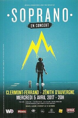 AMIR : EN CONCERT LIVE AU ZENITH DE CLERMONT FERRAND FRANCE 2019 FLYER PLV 