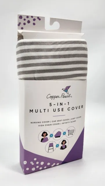 Copper Pearl 5-in-1 Multi-Use Stripped Cover- Everest