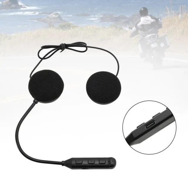 Headset Helm Bluetooth Kopfhörer Lautsprecher Player Universal Für Motorrad.