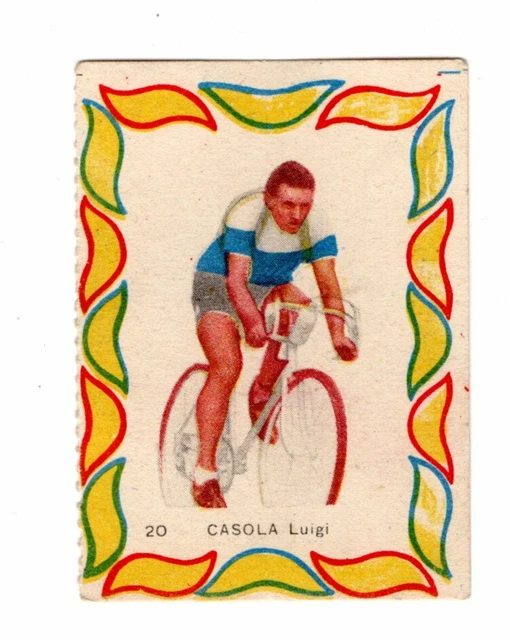 Figurine Cycliste LAMPO 1957 – N°94 MASSOCCO – Neuve
