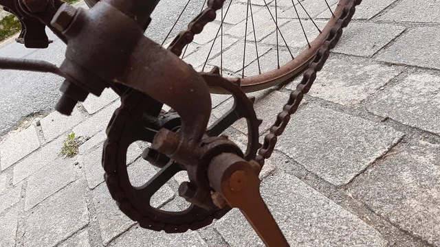 RARE NOS pignon fixe dents sautées NEUf vélo ancien old bike altes