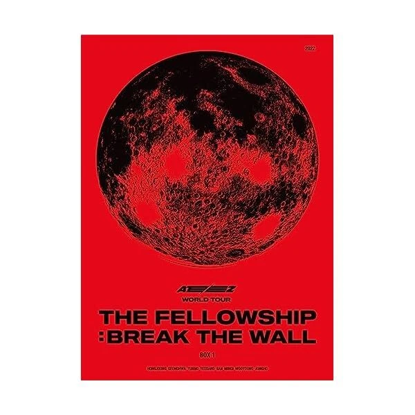 NEW ATEEZ WORLD TOUR [THE FELLOWSHIP : BREAK THE WALL] BOX 1 Blu 