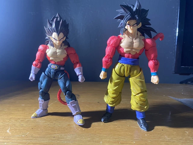sh figuarts dragon ball Super Saiyan 4 Goku And Vegeta