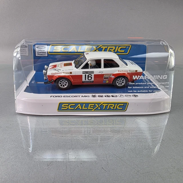 Slot Car Scalextric Superslot H4324 – Ford Escort MK1, Rally 1971, 12V, Neuve