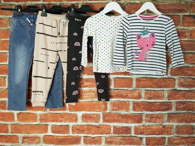 Girls Bundle Aged 2-3 Years Next H&M Etc Jeans Joggers T-Shirt Leggings 98Cm