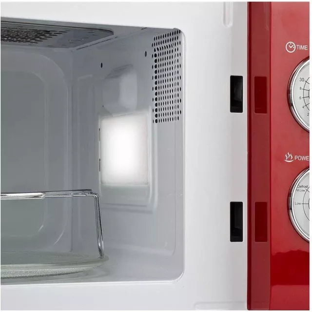 Girmi FM2102 Four 20L Avec Gril 800 Watt Rétro Rouge 3