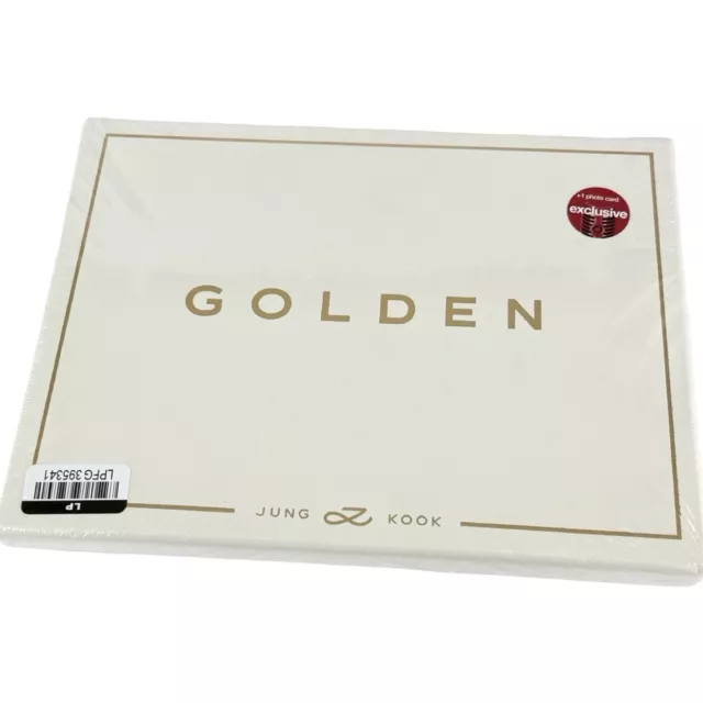 Jung Kook (BTS) - GOLDEN - SOLID CD (Target Exclusive) White Version,New/Sealed