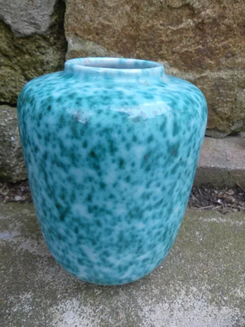 Céramique Sainte Radegonde vase ovoïde Design bon état trace de marque dessous