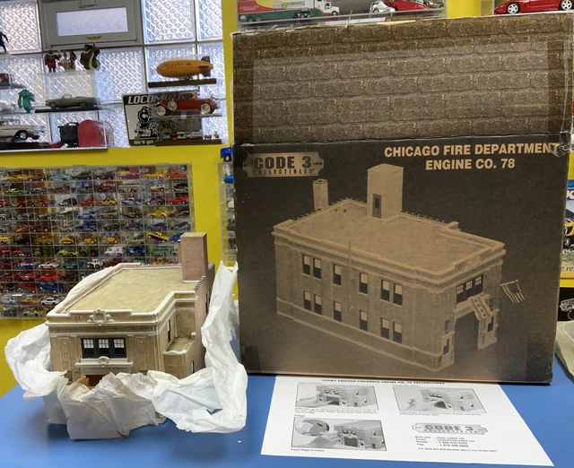 Code 3 Chicago Fire Department Wrigleyville Engine Co.  78 Firehouse New