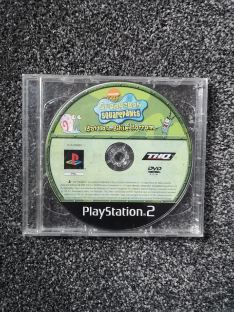 SPONGEBOB SQUAREPANTS: THE Battle for Bikini Bottom GameCube Disc Only ...