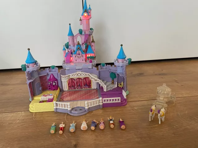 Polly Pocket Cinderella Schloss Blue Bird 1995