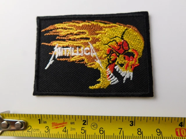 Metallica Heavy Metal Band Patch Logo Hat Jacket Badge Souvenir Collector