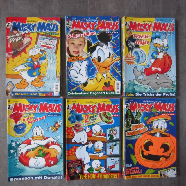52 x Micky Maus Comic Heft Jahrgang 2004 komplett