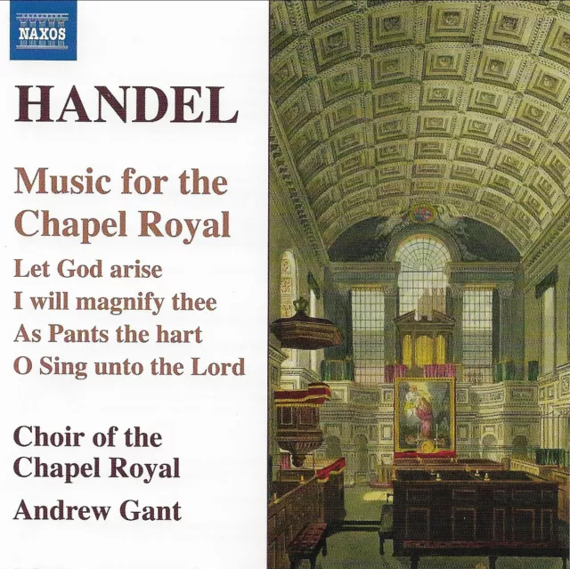 Handel - Music For The Chapel Royal -  Choir Of The Chapel Royal CD