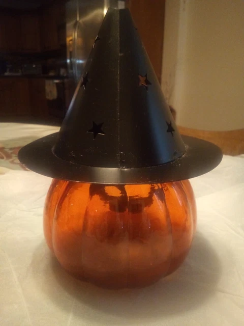 Yankee Candle Jack O Lantern candle holder Halloween NWT