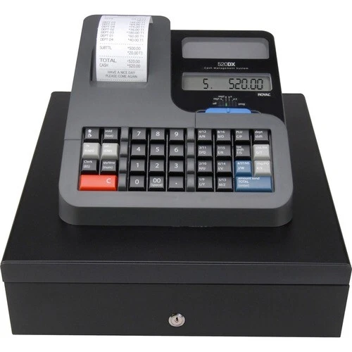 NEW Royal 89395U Cash Register 520DX