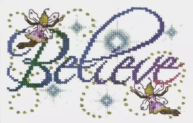 Design Works BELIEVE Counted Cross Stitch Kit by Joan Elliott  Fairies