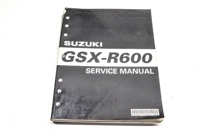 OEM Suzuki 99500-35090-03E GSX-R600 Service Manual