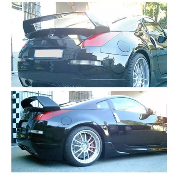 Heckspoiler Heckflügel Spoiler Tuning für Nissan 350 Z 350z H919 unlackiert