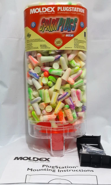 Moldex 6645 Candele Spina Stazione Auricolari Dispenser 500 Paio Per Dispenser