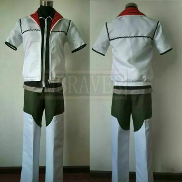 Kingdom Hearts Roxas Cosplay Costume Uniform Coat Pants custom made