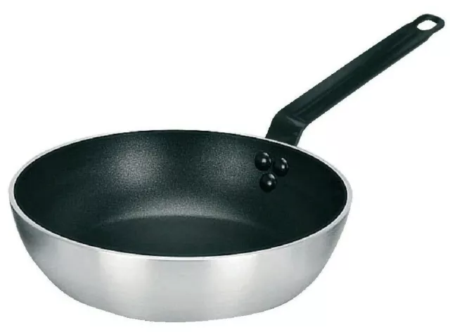 Saute Frying Pan Vogue Heavy Duty Non Stick Professional Catering 20cm Top dia