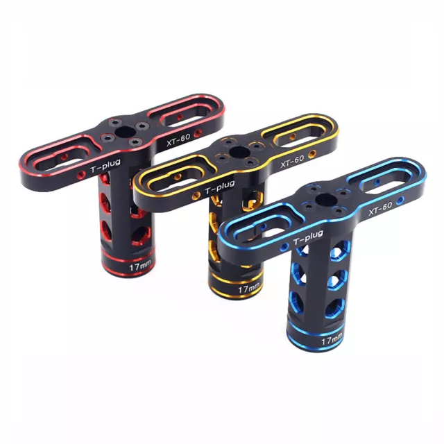 17mm T-Plug XT-60 Tire Nuts Sleeve Wrench Tool for RC Car 1/8 Buggy/Racing Card