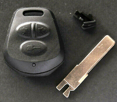 996 Schlüssel PO296 Gehäuse für 2-Tasten Fernbedienung Porsche 986 Boxster 