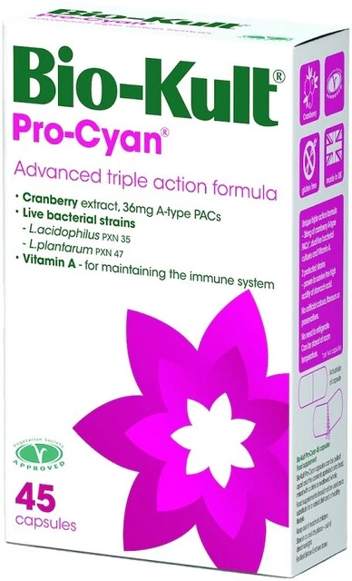 Bio- Kult Pro- Cyan Urinary Tract 45 Caps | Marron's Pharmacy