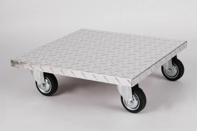 6er Set Transportroller SOFT WHEEL Indoor MDF 200 Kg Möbelroller