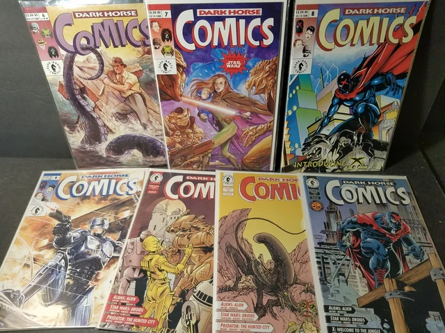 Dark Horse Comics Lot 6 7 8 9 17 18 19 Star wars, Aliens, Robocop, Indiana Jones