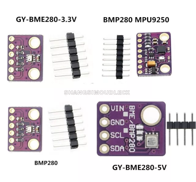 10DOF I2C/SPI BME280 BMP280 MPU9250 Compass Barom for Arduino Raspberry Pi