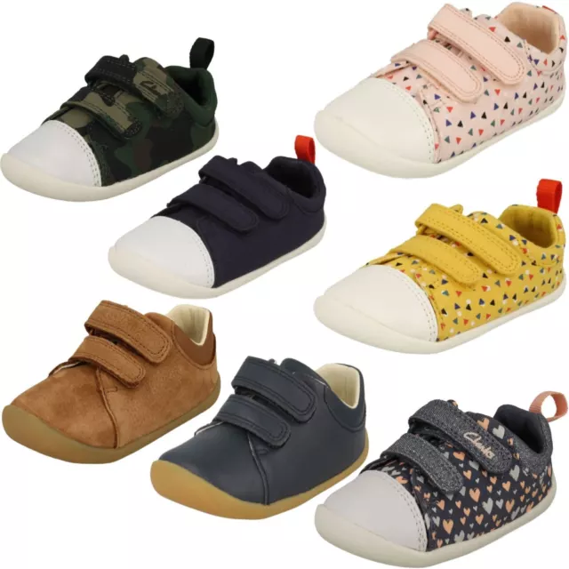 Childrens Boys Girls Clarks Pre-Walking Shoes 'Roamer Craft'