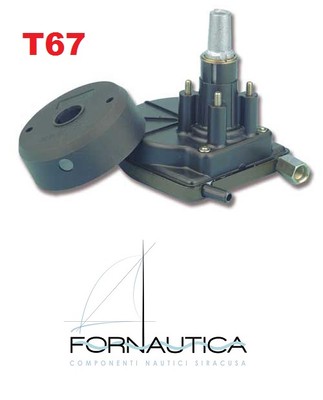 T67 ULTRAFLEX PER MONOCAVO M58 FUORIBORDO FINO A 55HP Ultraflex TIMONERIA MAVI MARE G.08 